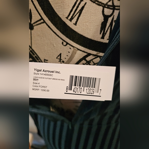 ⭐️ NWT Yigal Azrouel fall 2018 dress size 4 msrp 1200 - Picture 5 of 12